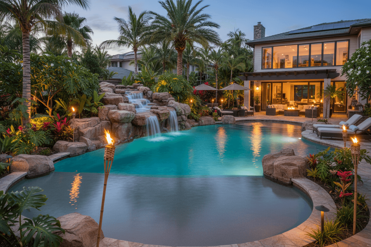 Luxury Pool Paradise