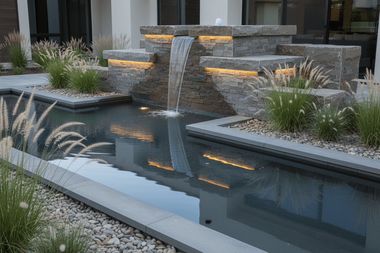 Modern Water Feature