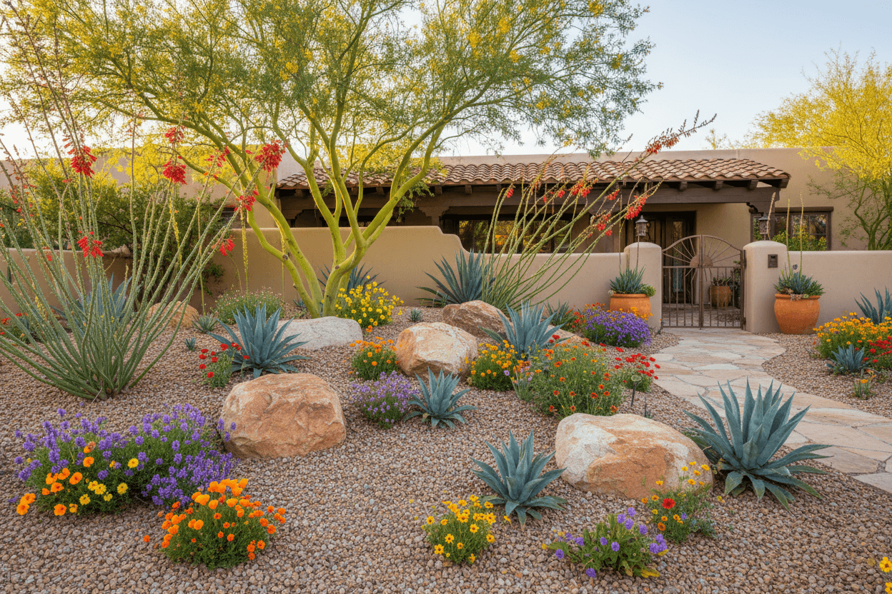 Desert Xeriscape Design