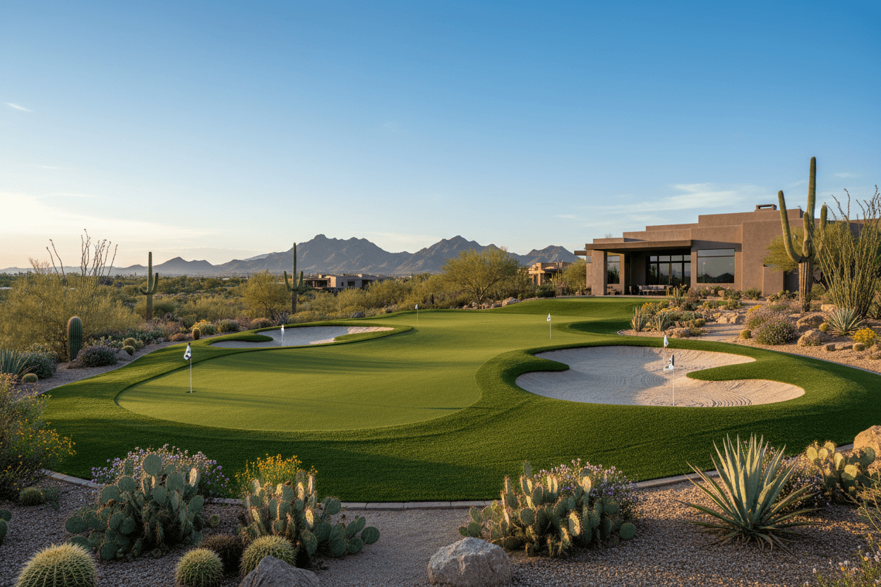 Backyard Putting Green