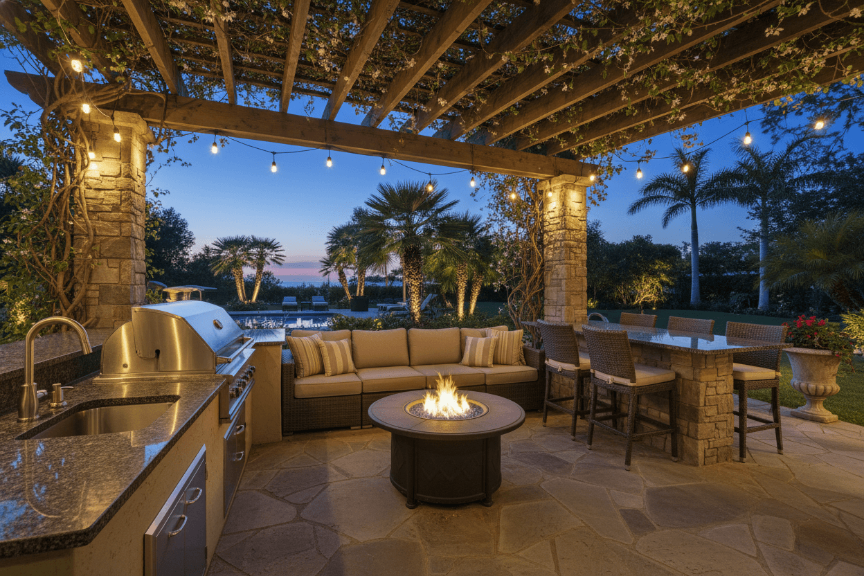 Outdoor Kitchen & Entertainment