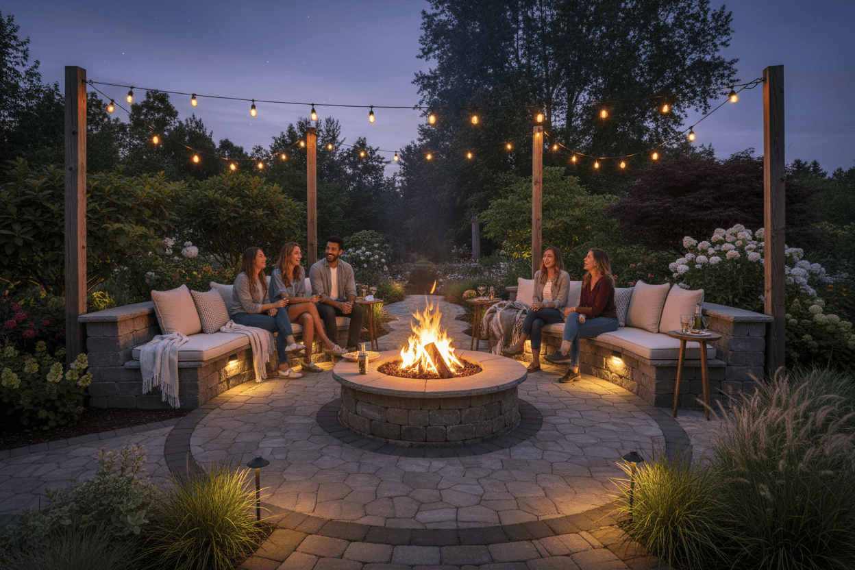Fire Pit Gathering Space